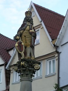 Bild des Marktbrunnen in Aalen